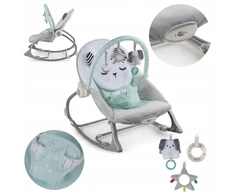 Baby Rocker Bouncer su vibraciniais galvos apdangalu žaislais 0-18kg Vaikams