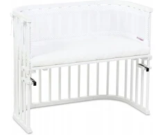 Babybay Ochraniacz Siateczkowy Piqué do Maxi,Spring i Comfort Balta Kropki 168x24cm