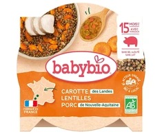 BabyBio vakarienė nuo 15 mėnesių 200 g kiaulienos