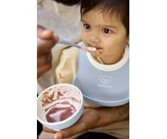 BABYBJORN - Powder Mėlyna 3 dalių maitinimo rinkinys