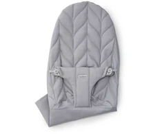 BABYBJORN - užvalkalas Bliss Woven gultui, šviesiai pilkas (žiedlapių antklodė)