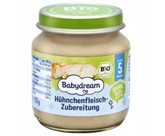 BABYDREAM BIO VIŠTA BE DRUSKOS 5m 125g OMEGA 3 PIRMOJI VAKARIENĖ