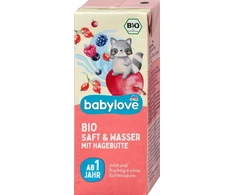 Babylove BIO miško vaisių sultys + laukinių rožių vit