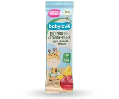 BABYLOVE BIO SVEIKŪS MINKŠTI AVIŽŲ BATONAI VAIKAMS BE CUKRAUS SU MANGO