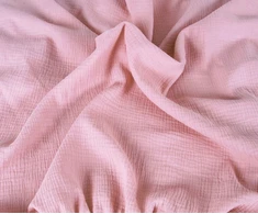 BabyLux Muslin paklodė 70x140 MUSLIN retro rožinė