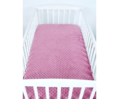 BabyLux paklodė LOVAMS MINKY MINKI 90x180 RETRO Rožinis