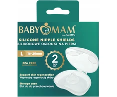 BABYMAM SILIKONINIAI KŪČIŲ UŽDALGIAI, SPENELĖS + PREMIUM DĖKLAS L DYDIS