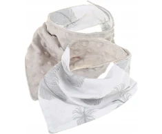 BABYMAM SOFT BIB, MINKY šalikas SU VELCRO 2 viename