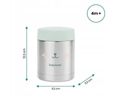 Babymoov - EAT'S ISY nerūdijančio plieno indelis - 350 ml