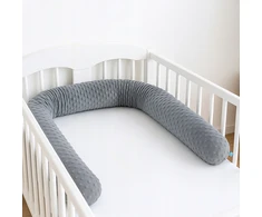 Babyuniverse OCHRANIACZ do łóżeczka WAŁEK minky PODUSZKA 200cm