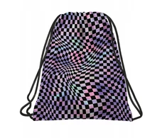 Derform Back Up Batų krepšys WF BackUP CHECKBOARD CRAZY 41x35 mokyklinis, atsparus vandeniui