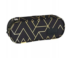 Derform Back Up Dėklas mokyklai Backup Geometric Gold, 23 cm