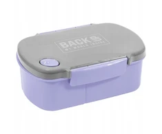 Back Up Dėžutė maistui "backup" 3 skyrių, violetinė