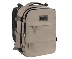 Back Up KELIONINĖ KURIŠINĖ RANKINIUI LĖKTUVO BAGAŽA 40 ​​x 30 x 20 cm BEIGE
