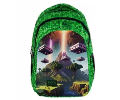 Back Up Kuprinė SZKOLNY GAMINGOWY MINECRAFT 3W1 DLA GRACZA CHLOPCA GAMERA DO SZKOLY