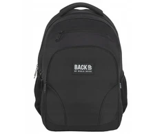 BackUP Back Up Mokyklinė kuprinė paaugliams, 30l, juoda, su kišenėmis