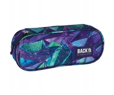 Derform Back Up Mokyklinė pieštukinė su kišenėlėmis, mergaitėms, Crystal