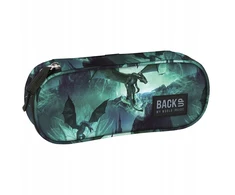 Back Up Mokyklinis penalas BackUP dragons, DRAGON TUBE BAG T-REX DINO