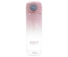 Back Up Rinkinys bidon 600ml i śniadaniówka BackUP rožinė vaikams BPA FREE