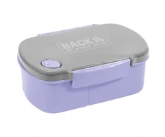 Back Up Rinkinys: Bidonas ir maisto dėžutė su pertvaromis, violetinis