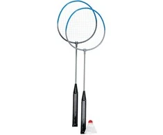 Badmintono komplektas 2 raketės/plunksninukas