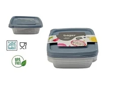Bager TRIKAMPIŲ MAISTO INDELIŲ RINKINYS 3X990ML BG-659 1vnt