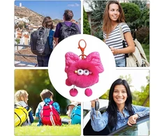 Bajkowy Kuferek KEY RING KEY RING KEY RINGS PUUKINIS KURIŠINĖS RAKTŲ ŽIEDAS