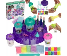 Bajkowy Kuferek SLIME FACTORY, SKIRTA SLUTS XL SLIME GLITTER RINKINYS lipdukams + PRIEDAI
