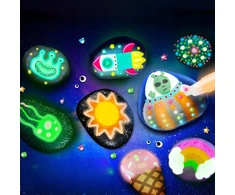 Bajkowy Kuferek Tapybos akmenų rinkinys vaikams Paints Creative Didelis rinkinys