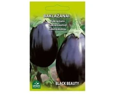 Bikuvalt Baklažanai `Juodas Beauty`, 1g 8755