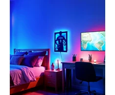 Baku Lampka nocna Piłkarz Marškinėliai Piłkarza Z Imieniem Futbolo kamuolys LED RGB pilot