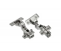 Clip hinge GTV 07 with regulation and plate H=2 with euro