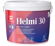 Baldų dažai TIKKURILA HELMI 30, pusiau matiniai, baltos sp., 2,7 l