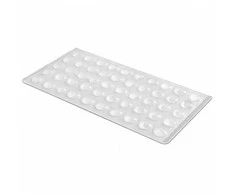GTV Silikoninės pagalvėlės baldams, 10x3mm, skaidrios, 100 vnt.