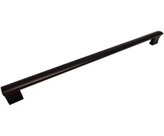 Baldų rankenėlė Campana, C-320, 338mm, cink. aliuminis, matinis antracitas