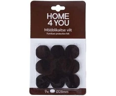 Home4You Baldus apsaugantys veltinio padukai 9 vnt.