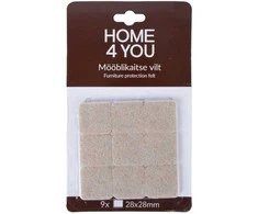 Home4You Baldus apsaugantys veltinio padukai, 9 vnt