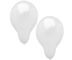 Papstar Balionai BALONI 25cm Balti 10vnt