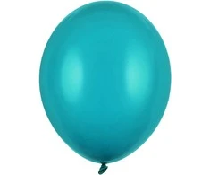Blue Balionai Party deko 30cm/100vnt. pastel.sp./Lagoon Mėlyna