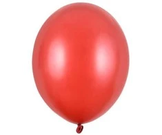 PartyDeco Balionai stiprūs 30cm 10 vnt raudoni