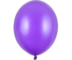 Balionai stiprūs 30cm 10 vnt tamsiai violetiniai