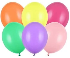 Party Deco Balionai Party deko 30cm/10vnt. pastelinių spalvų
