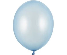Balionai stiprūs 30cm 50 vnt šviesiai mėlyni