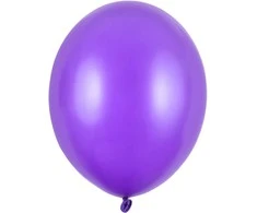 Balionai stiprūs 30cm 50 vnt tamsiai violetiniai