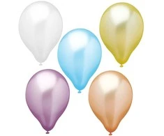 Papstar Balionai Pearly 25cm, 10 vnt.