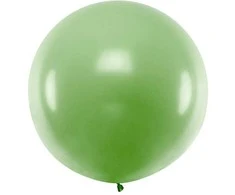 Party Deco Balionas 1m skersmens šviesiai žalias matinis