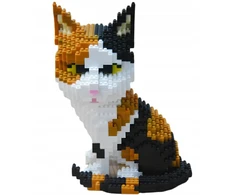 Balody KONSTRUKCINIŲ BLOKŲ RINKINYS CAT 1300 EL MICRO BLOKŲ MODELIO PAVEIKSLAS