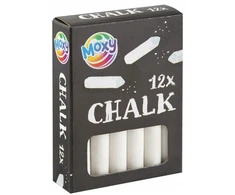 BALTA mokyklinė kreida 12 vnt. lentos kreida 8 cm. Moxy