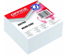 Lean School Biuro prekės Kubas baltas neklijuotas OFFICEproducts