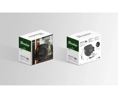 Baltas LINE automatinė žarnos ritė su 1/2 colio žarna – 50 m ir priedais WL-W7B50